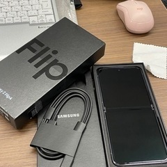 サムスン galaxy z flip4 512gb + galaxy watch5 