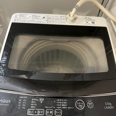 アクアの洗濯機　