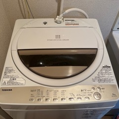TOSHIBA 2020年製造の洗濯機　AW-6G8