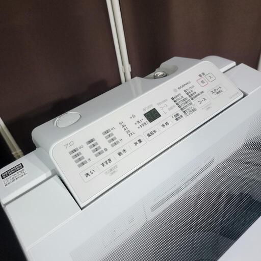 ‍♂️h050921売約済み❌4128‼️お届け\u0026設置は全て0円‼️最新2020年製✨インバーター付き静音モデル✨Panasonic 7kg 洗濯機