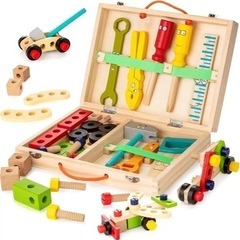 知育玩具✨️大工　ツールボックス