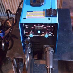 インバーター式半自動溶接機＆カートセット，すぐに使える炭酸ガス仕様