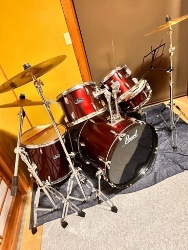 Pearlドラムセット
