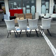 ポアレ ダイニングチェア 4脚セット アイボリー