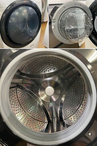地域限定送料無料　訳あり品【 SHARP 】シャープ 洗濯7.0㎏/乾燥3.5㎏ ドラム式洗濯乾燥機 奥行スリム マンションにもちょうどいい、コンパクトタイプ ES-S7E