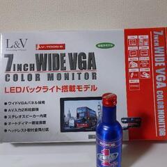 🚙【７ｲﾝﾁﾜｲﾄﾞ VGA ｶﾗｰﾓﾆﾀｰ】& 【WAKOSﾌ...