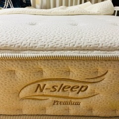 【美品】セミダブルマットレス　N-sleep premium 【取引者決定】