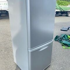 福岡市内配送無料　パナソニック Panasonic NR-B149W-S [冷蔵庫(138L 右開き) 2ドア シルバー]