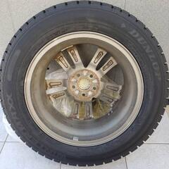 スタッドレスタイヤ　ホイールセット　205/60/R16　ほぼ未使用　スバル