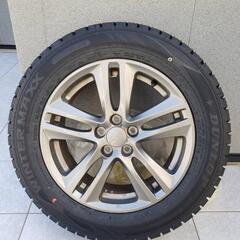 スタッドレスタイヤ　ホイールセット　205/60/R16　ほぼ未使用　スバル