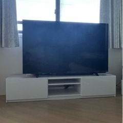 テレビボード 白　幅150cm