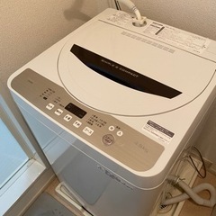 取引中▪️SHARP洗濯機4.5kg 2017年製