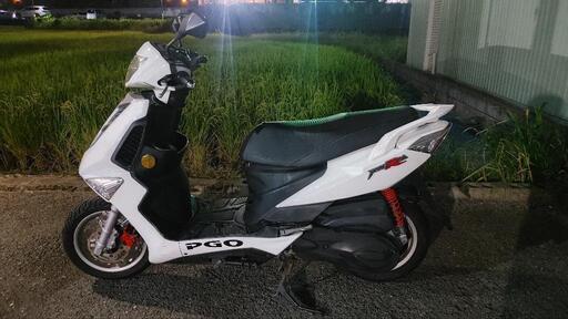 堺市南区発　PGO　ティグラ１２５　自賠責付き　実働　格安　配送可