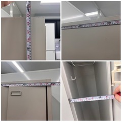 【今月引取り希望】パソコンデスク4台　ロッカー4人用　　オフィス家具