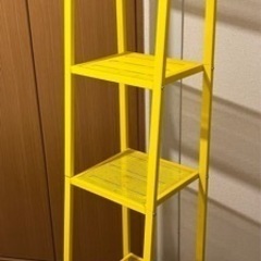 IKEA シェルフユニット イエロー レールベリ