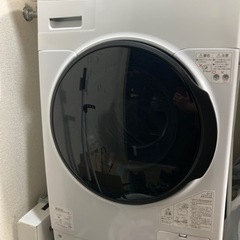 【ネット決済・配送可】2021年製ドラム式洗濯乾燥機 8kg ア...