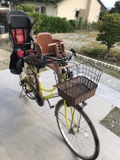 自転車用チャイルドシート　2種類付い