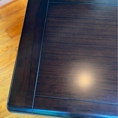 最終お値下げ 美品12万円【高級】カリモク 黒壇 天然木 センターテーブル