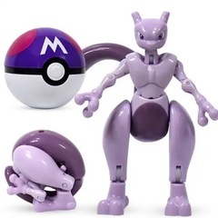 ‼️海外限定‼️6個セット ポケモン フィギュア 可動 ピカチュウ ミュウツー