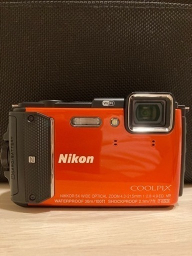 購入者決定　Nikon COOLPIX  AW130 orange 防水