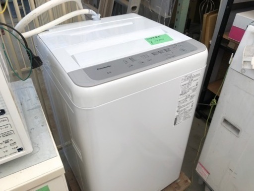 美品❗️2023年製 Panasonic 6.0kg洗い 全自動洗濯機❗️NA-F6B1
