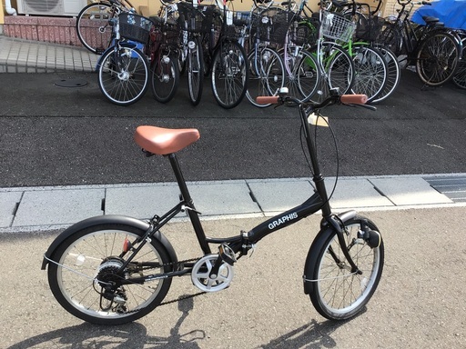 中古折りたたみ自転車整備済