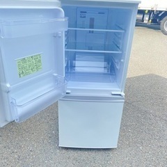 北九州市内配送無料　保証付き　シャープ ２ドア冷凍冷蔵庫 SJ-14E3-KW 北九州市内配送無料 保証付き シャープ 2ドア冷凍冷蔵庫 SJ-14E3-KW