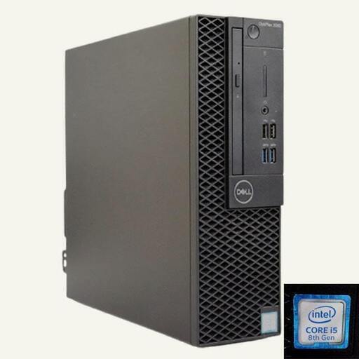 【お取引完了】値下げ 美品☆中古 PC DELL OptiPlex 3060 SFF/Win10Pro 64bit/corei5-8400/メモリ8GB/SSD250GB/HDD500GB デル デスクトップ