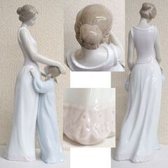 LLADRO リヤドロ 06771 大好きなママ 36×16cm　磁器人形 ポーセリンインテリア 置物 西洋 母子 女の子 ☆ PayPay(ペイペイ)決済可能 ☆ 札幌市 豊平区 平岸