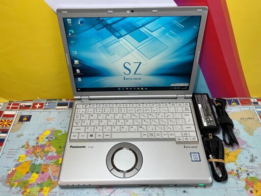 JC0512 DVDモデル・美品〉  パナソニック Let's Note CF-SZ6  12.1型 Win11