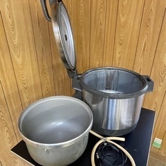 【動確済み】リンナイ ガス炊飯器 PR-4200S-1 都市ガス 13A 4L 2.2升炊き 業務用 お米 業務用炊飯器 保温機能付き 100V Rinnai 厨房 大阪発