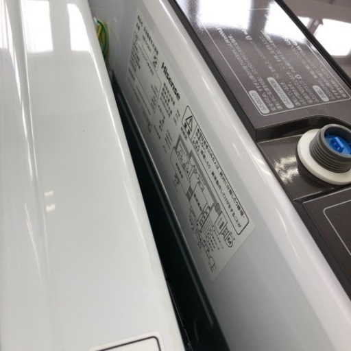 安心の1年保証付！！Hisense 全自動洗濯機 HW-DG80A 売ります！取りに