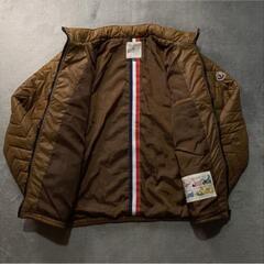MONCLER モンクレール ダウンジャケット コミックタグ 茶色 ブラウン