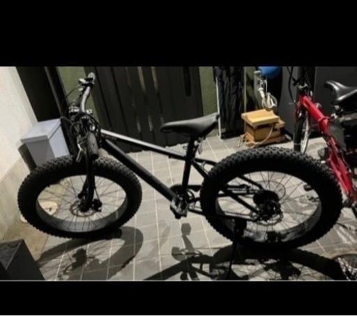 ファットバイク20インチ折り畳みビーチクルーザー自転車 FATBIK 7段