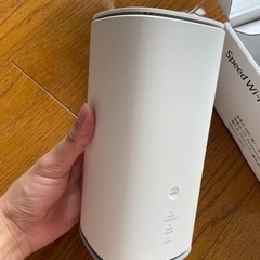 WiMAXホームルーター　(1週間程使用した新品)