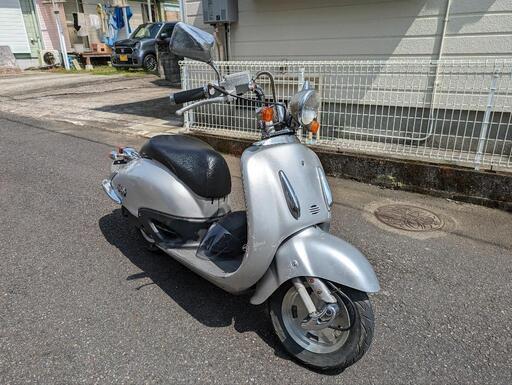 ☘冷やかしないで！希少！ジョーカー50cc!シルバー！