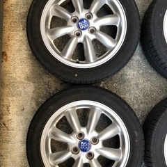 15インチ　ダイハツ　ミニライト　　タイヤ21年製8部山