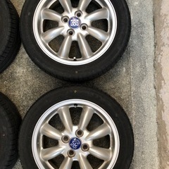 15インチ　ダイハツ　ミニライト　　タイヤ21年製8部山