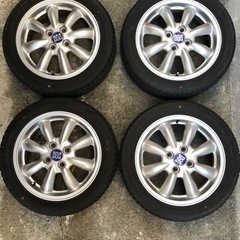 15インチ　ダイハツ　ミニライト　　タイヤ21年製8部山