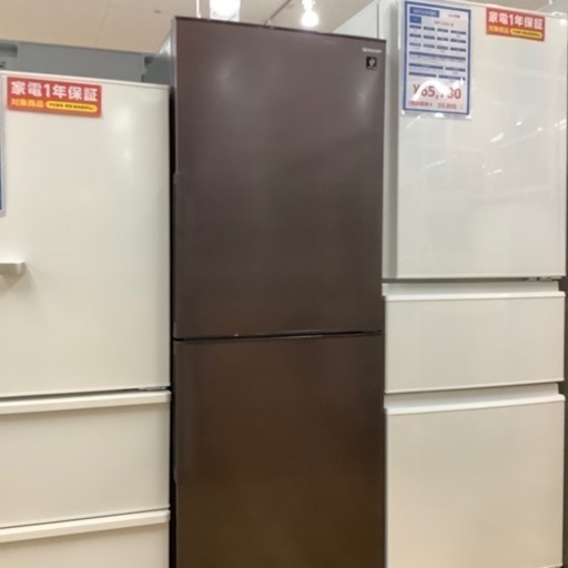 【トレファクラパーク岸和田店】SHARP2ドア冷蔵庫【12ヶ月保証付】