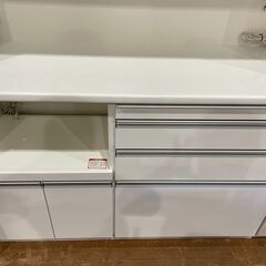 愛品館市原店】松田家具 スライド扉キッチンボード