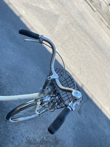 通学用の自転車