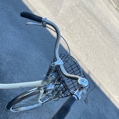 通学用の自転車