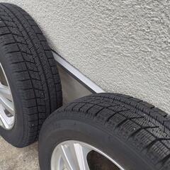155/65r14スタッドレスホイール4本セット✩ブリヂストンブリザックVRX