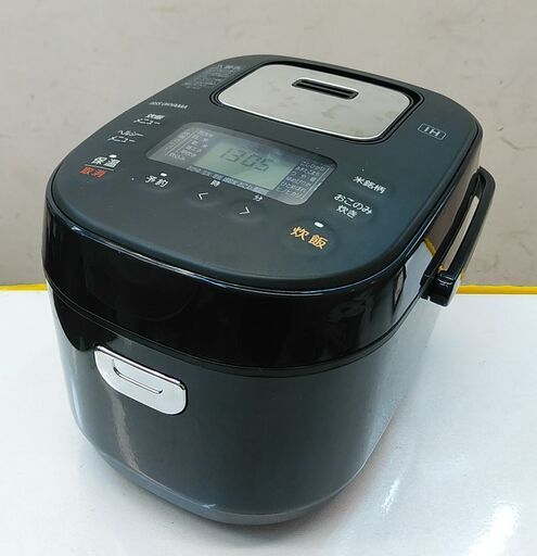 品質保証☆配達有り！5500円(税抜）アイリスオーヤマ 3合炊き IHジャー炊飯器 ブラック 2021年製
