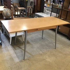 イタリア製 伸長式ダイニングテーブル エクステンションテーブル