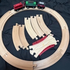 木製 電車レール