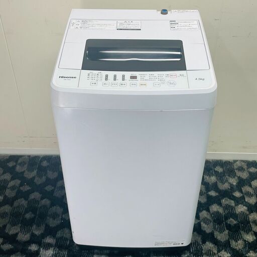 ハイセンス 洗濯機 4.5ｋｇ 2020年製  HW-T45C