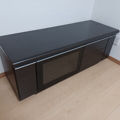 【テレビ台】収納付き大型テレビ台（450×1250×455mm）