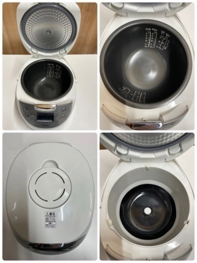 【中古】TOSHIBA IH炊飯ジャー RC-10HK 炊飯器 2021年製 5.5合炊き